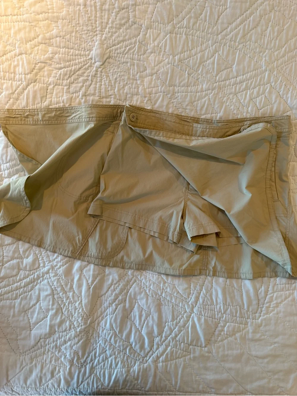Patagonia Khaki Beige Women's Skort size 10